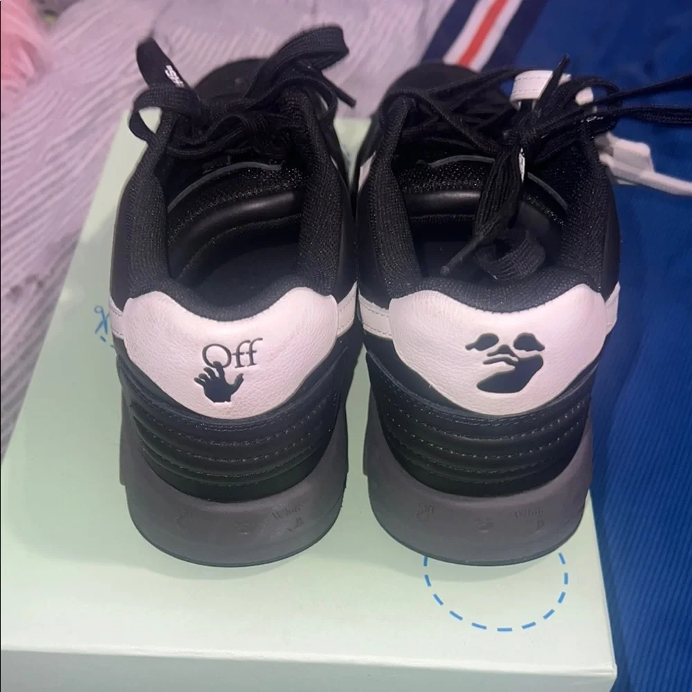Off-White Black Sneakers Versatile Casual Style - Picture 3 of 6